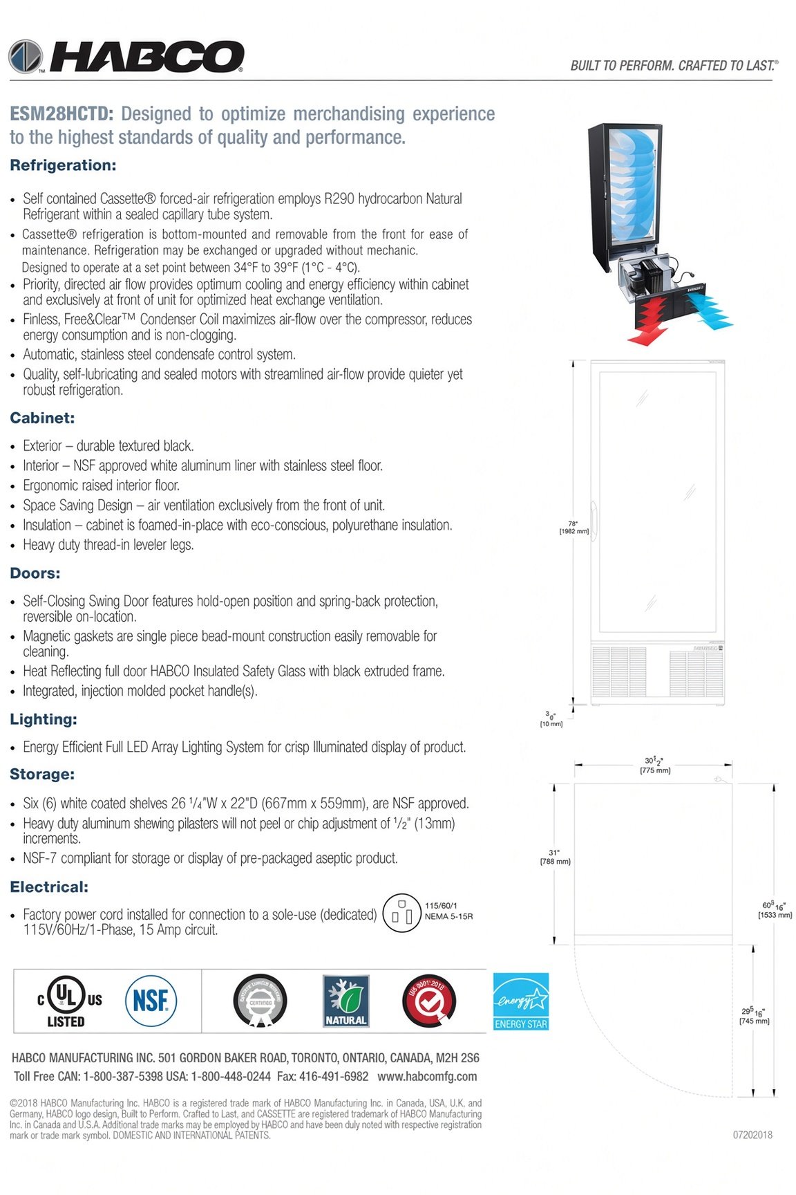 Habco 28HCTD AI Smart Refrigerated Vending Machine - Image 3