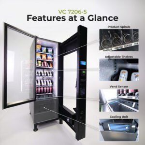 Refrigerated Combo Vending Machine