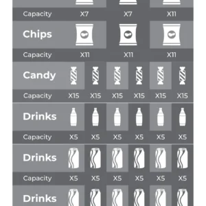 Alternative view of VC 7206-10C Small White Refrigerated Combo Machine w/10” Touchscreen