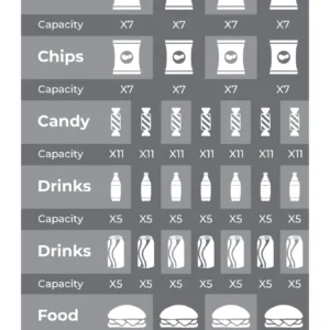 Alternative view of Vending Machine VC 9007-10C ADA Black