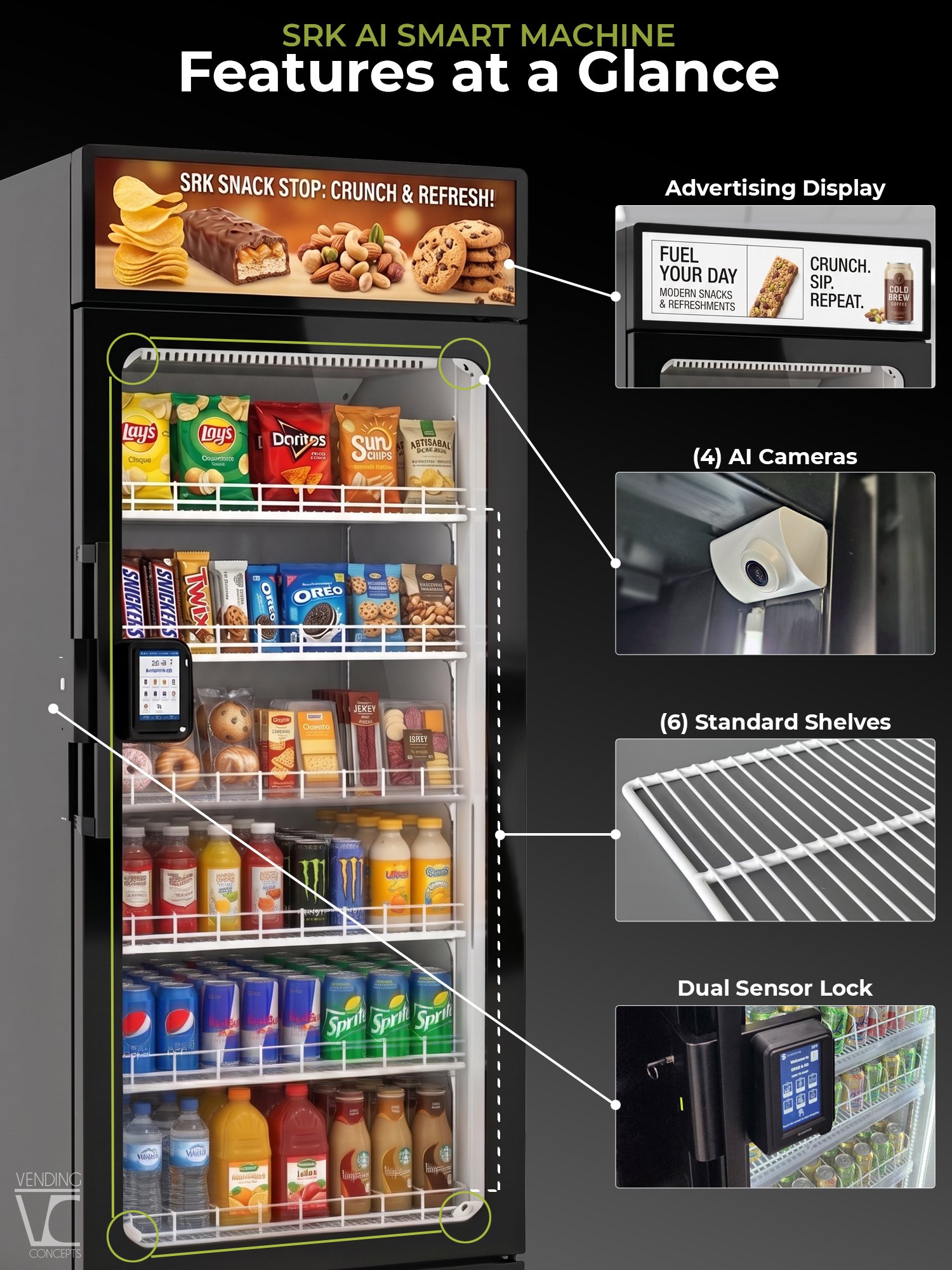 Combo Vending Machine Smart Shop SRK - Image 3