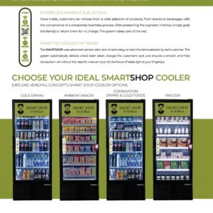 Alternative view of Refurbished AI Smart Refrigerated Vending Machine