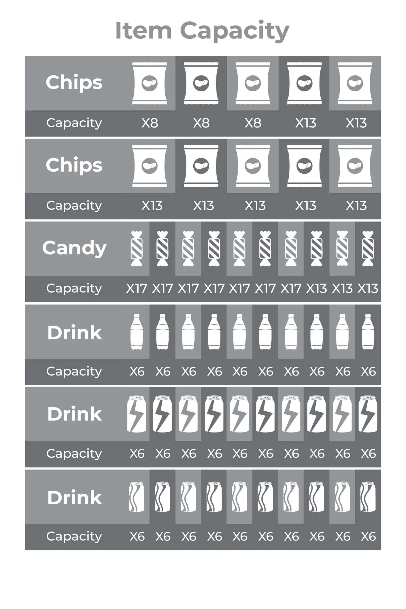 Vending Machines VC EL10-10C ADA Black - Image 2