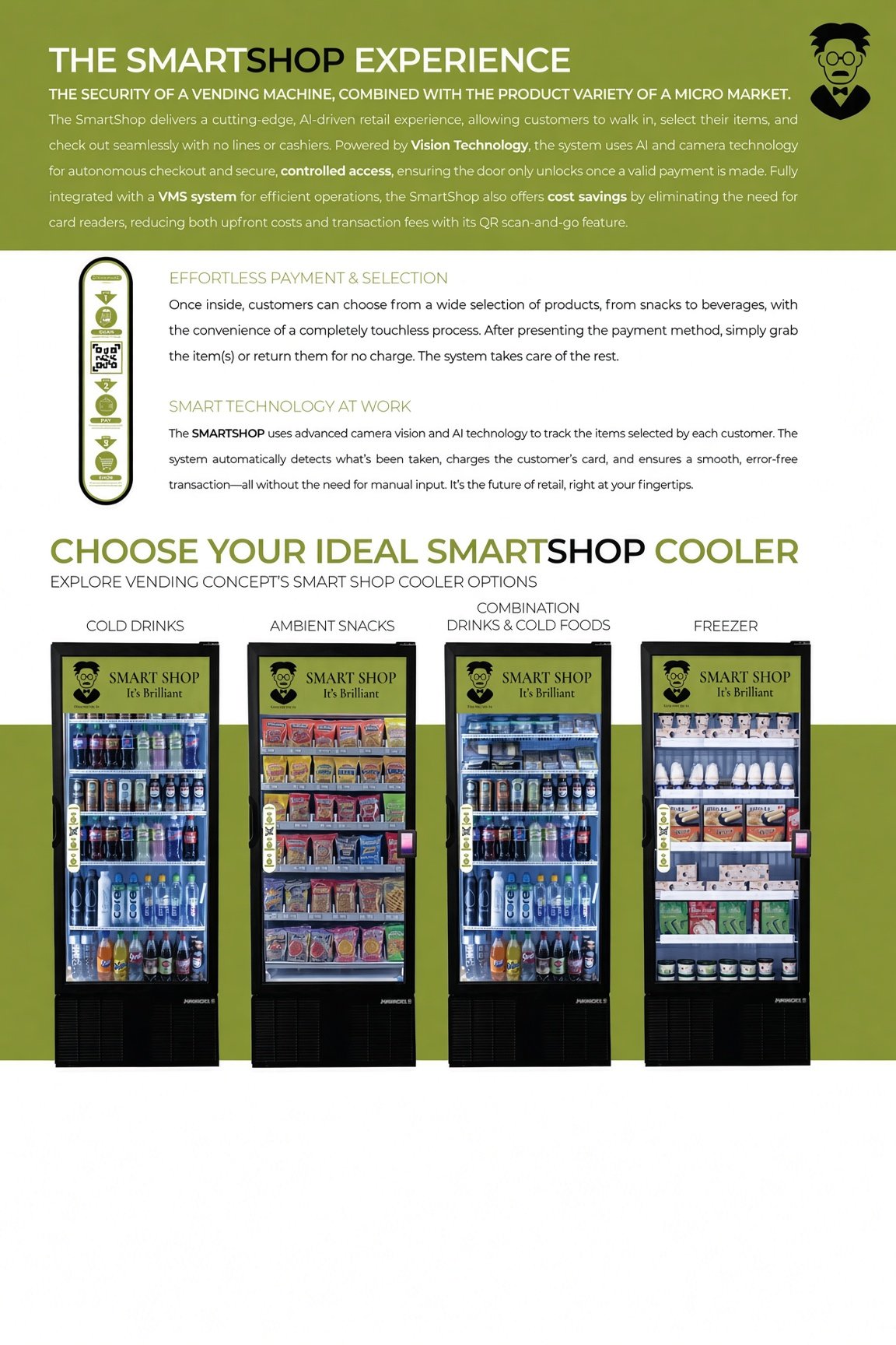 Habco 28HCTD AI Smart Refrigerated Vending Machine - Image 2