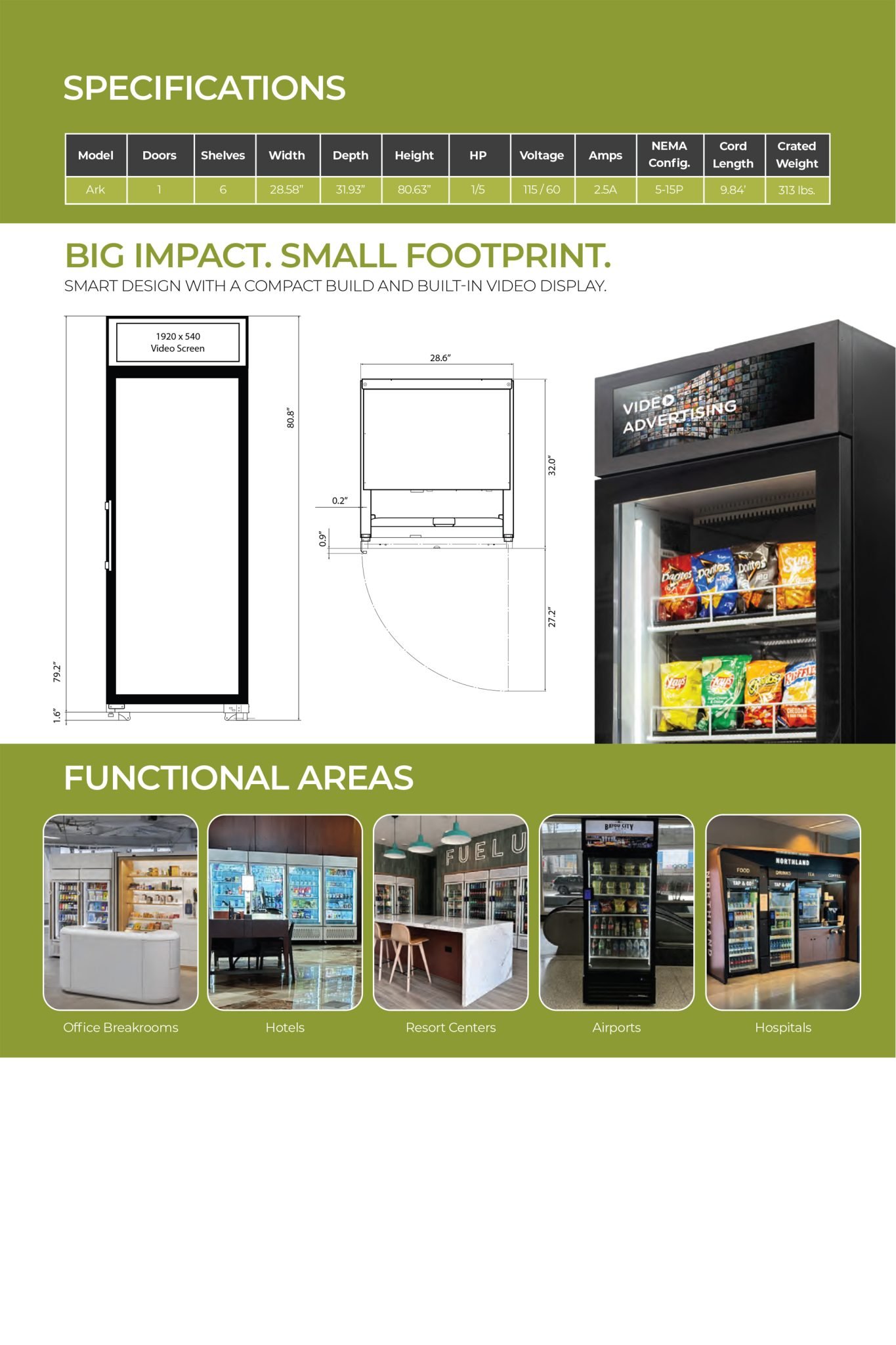 Ark AI Smart Refrigerated Vending Machine - Image 3